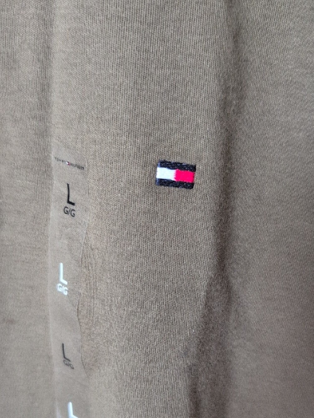 NWT Tommy Hilfiger Men's Dark Olive Green Polo - Picture 3 of 4